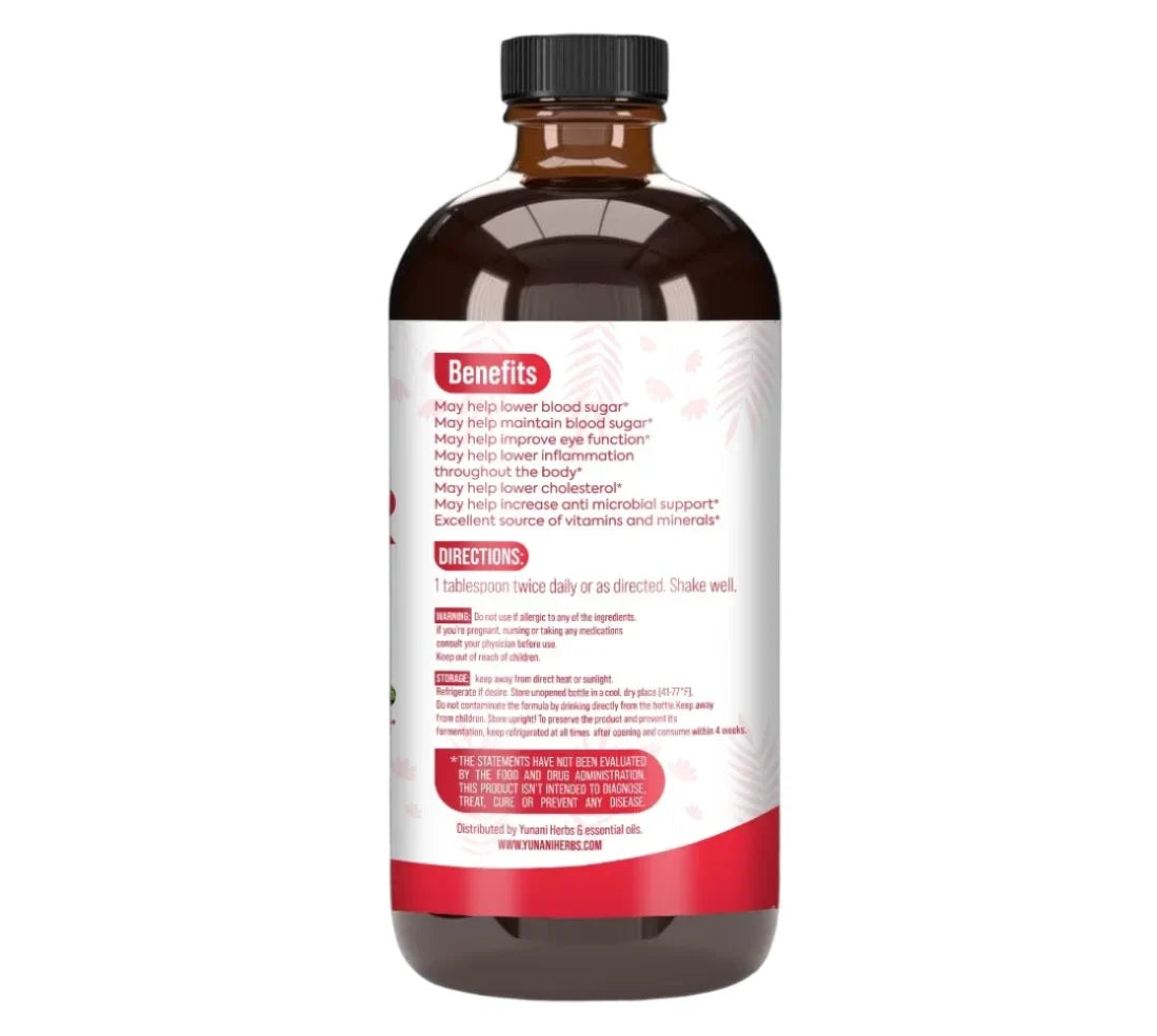 Yunani Herbs - Sugar Support Bitters for diabetes Yunani Herbs