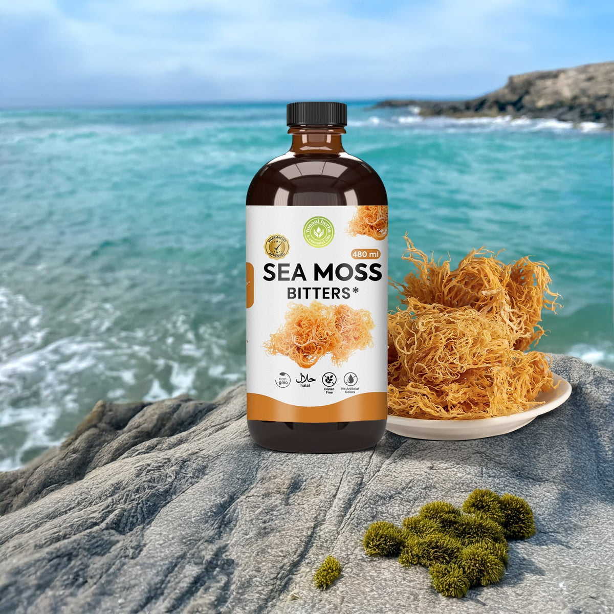 Sea Moss Bitters 480 mls Yunani Herbs