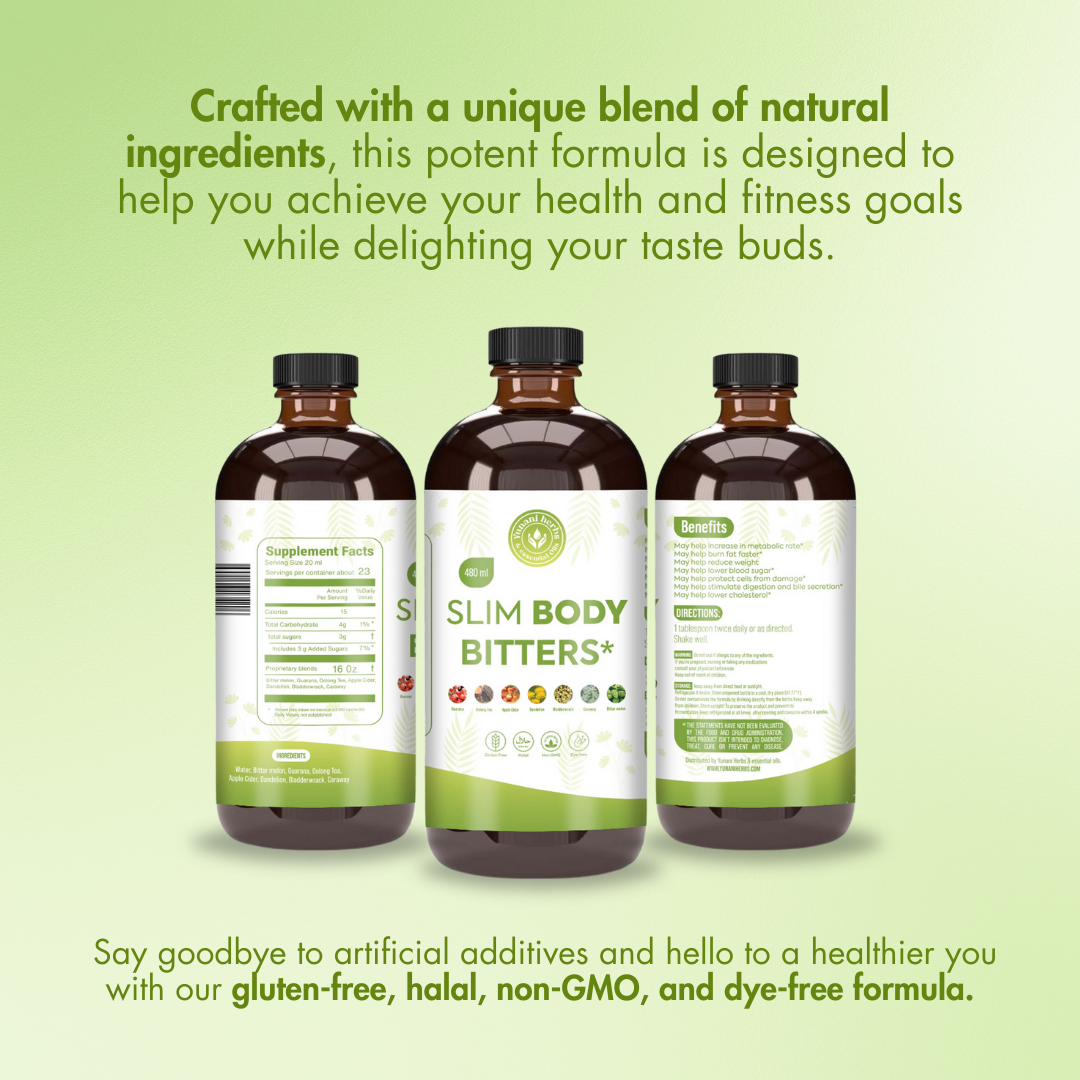 Yunani Herbs - Slim Body Bitters Yunani Herbs