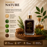 Botanical Comfort Massage Oil – Relaxing Full Body Massage Oil for Neck, Shoulders, Back, Feet & Knees Mount Layers
