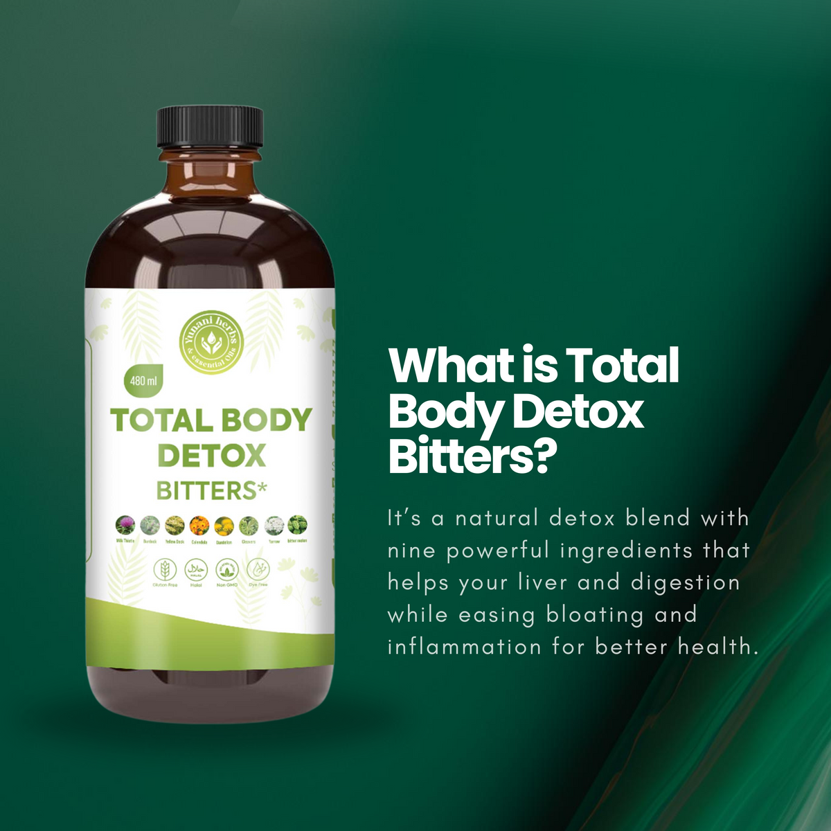Body Detox 480ml Yunani Herbs