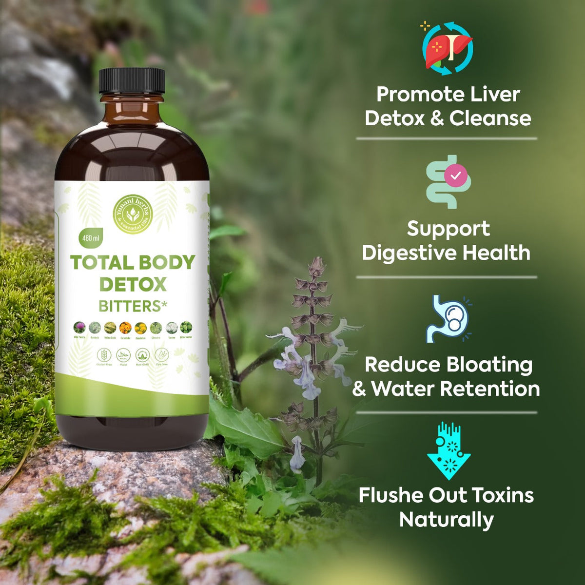 Body Detox 480ml Yunani Herbs