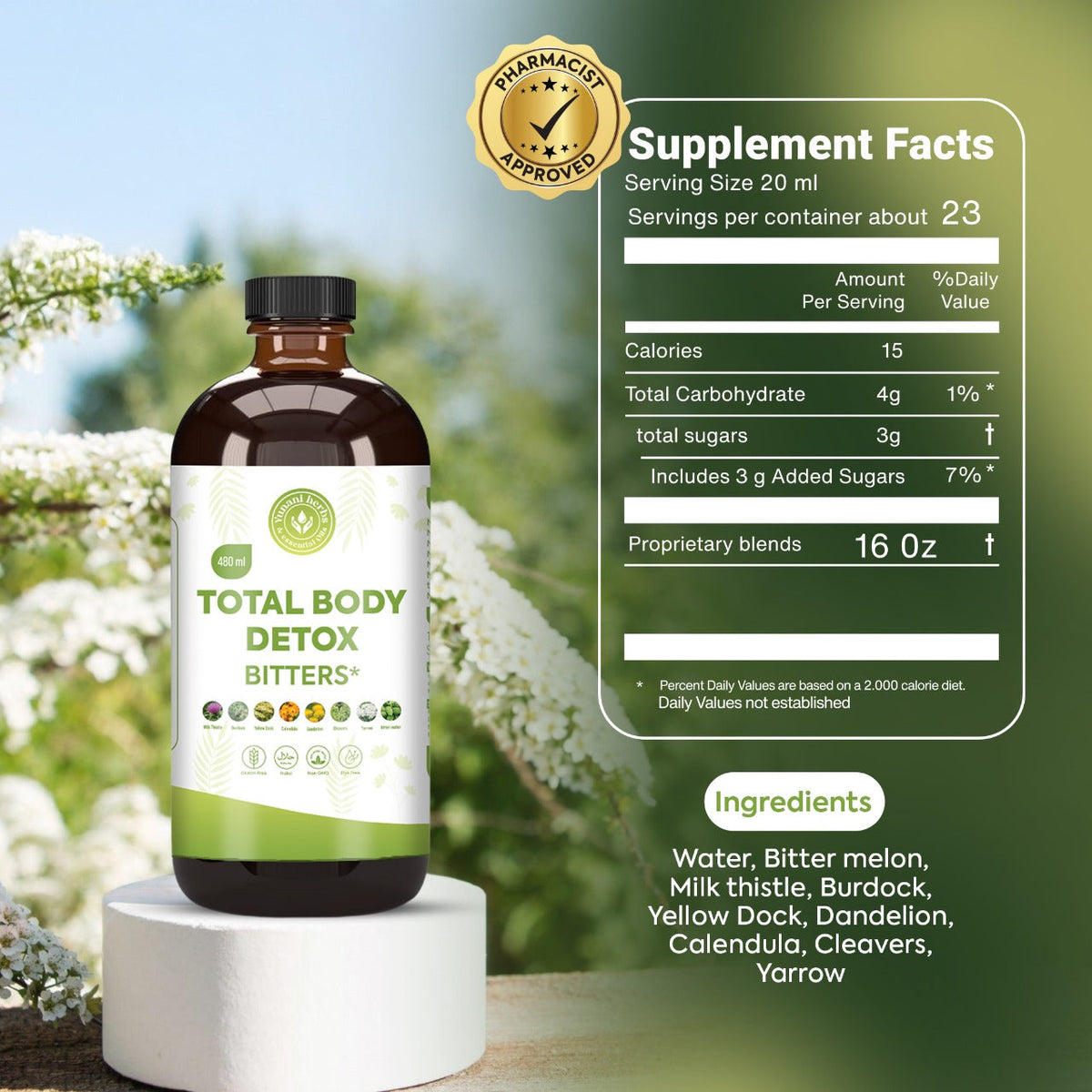 Body Detox 480ml Yunani Herbs
