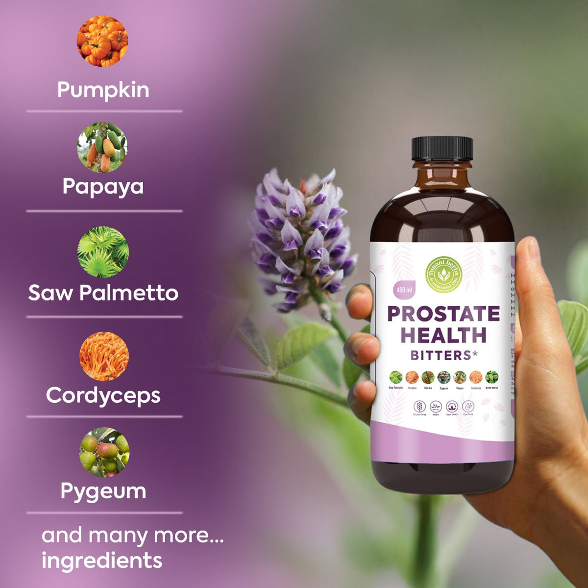 Yunani Herbs - Prostate Health Bitters Yunani Herbs