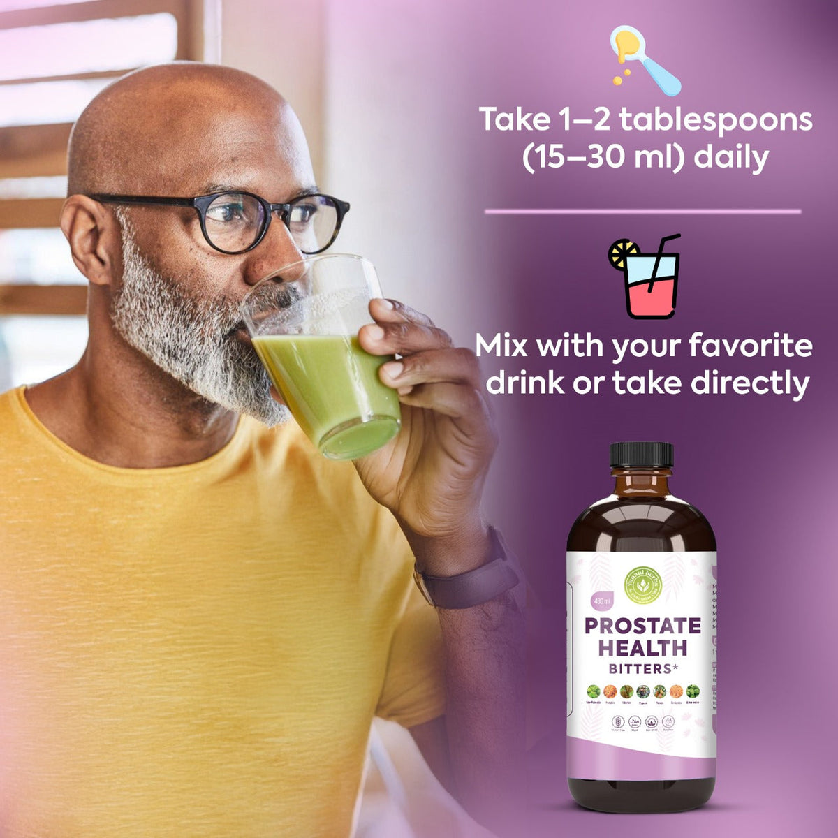 Yunani Herbs - Prostate Health Bitters Yunani Herbs