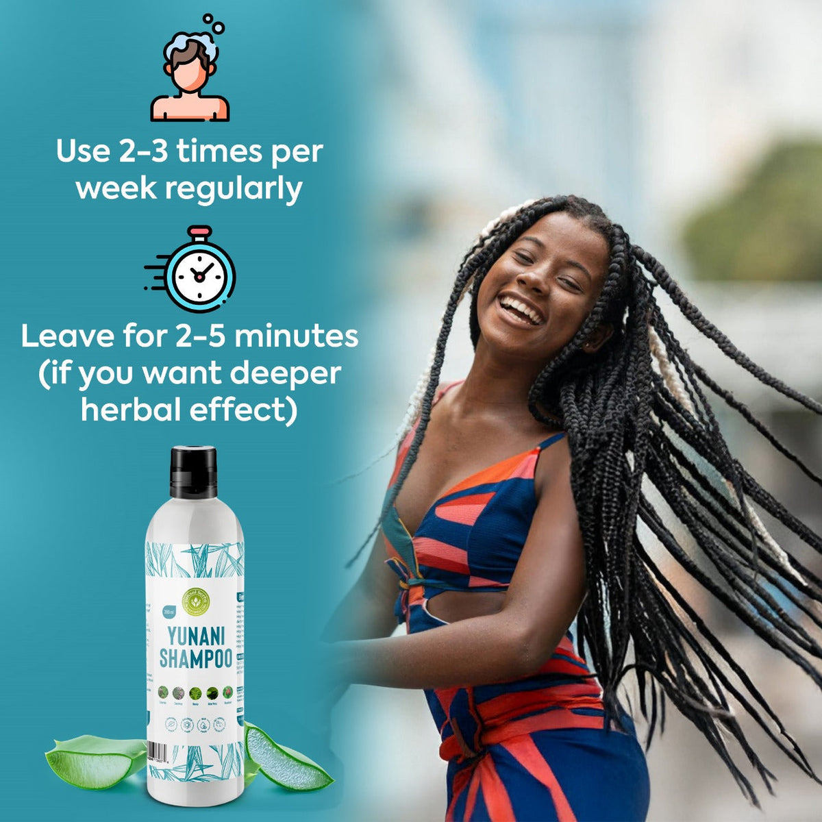 Yunani Shampoo Complete Herbal Solution Yunani Herbs
