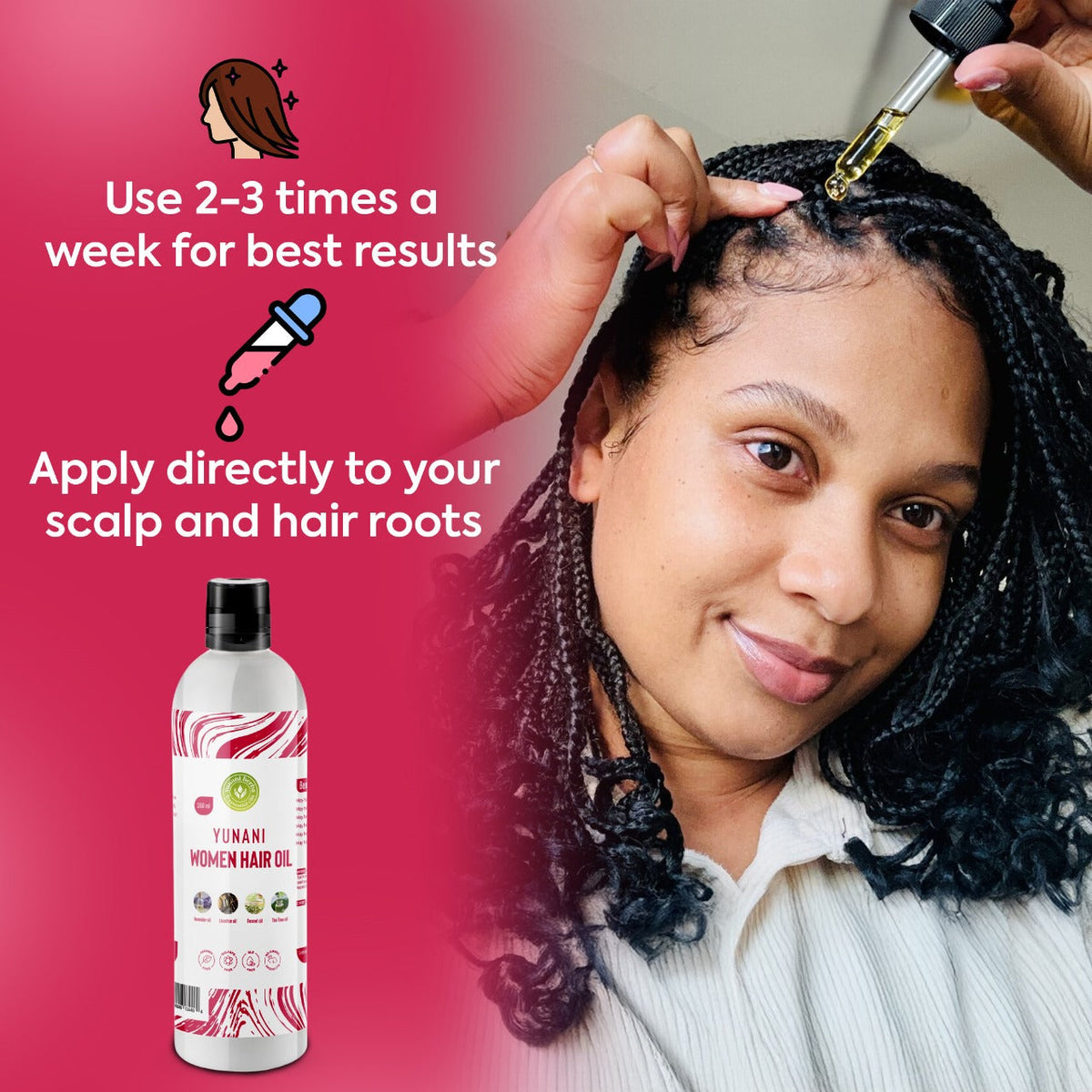 Yunani Women's Hair Oil Yunani Herbs