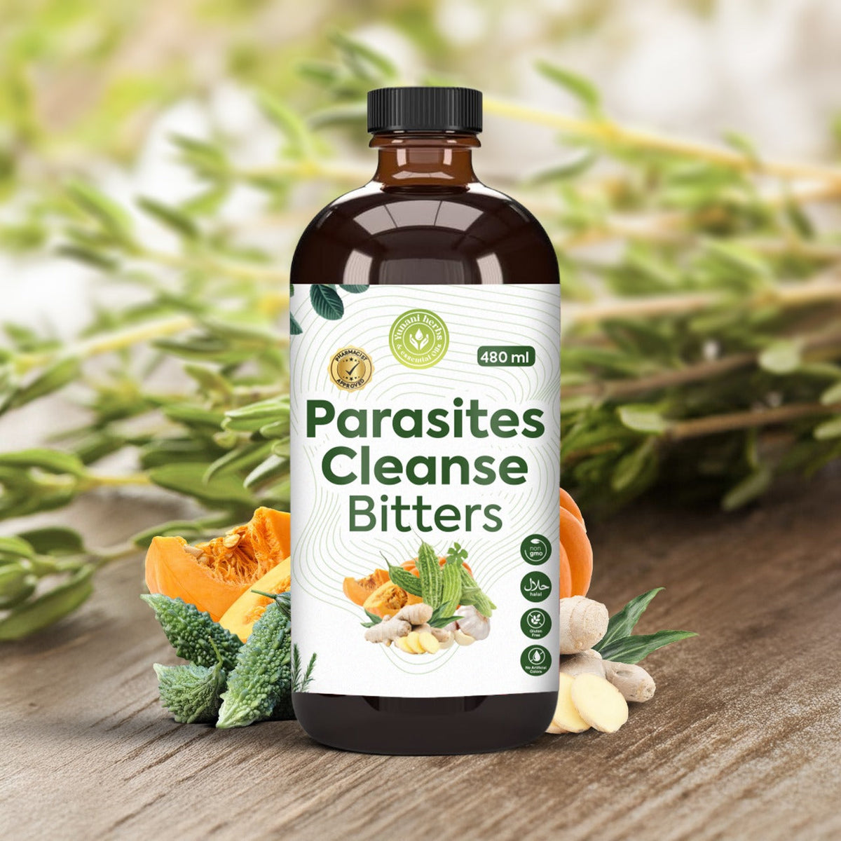 Parasite Cleanse Bitters 480 mls Yunani Herbs