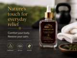 Botanical Comfort Massage Oil Mount Layers